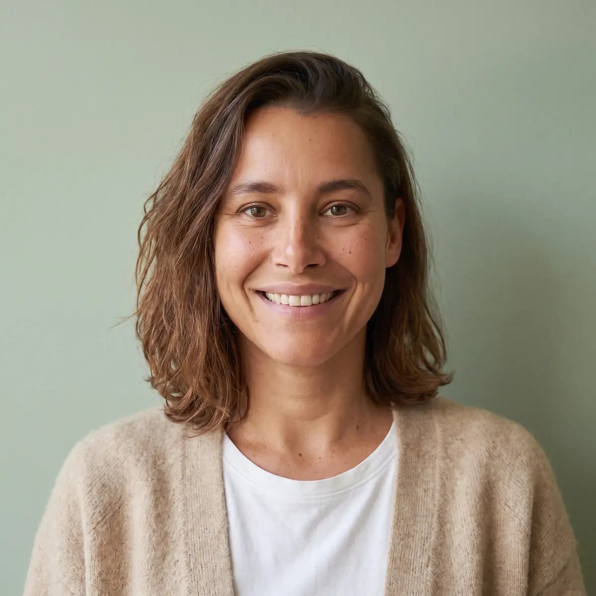 KI-generiertes Porträt von Elena Marwitz